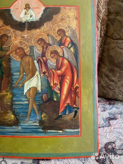 Икона Богоявление 19 в