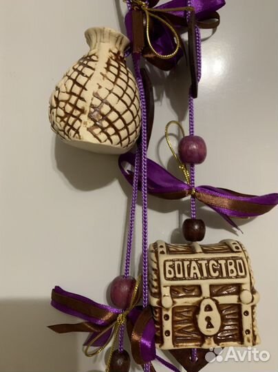 Украшение из керамики для кухни для денег