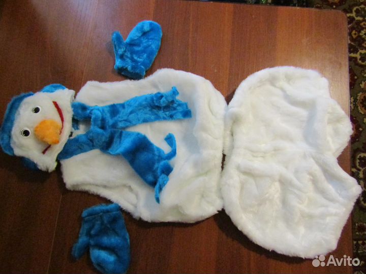 Аренда костюма тигр, заяц, снеговик, лиса, волк