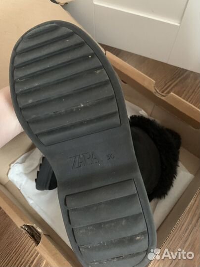 Сапоги zara для девочки