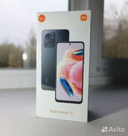 Новый Xiaomi Redmi Note 12 4/128 черный