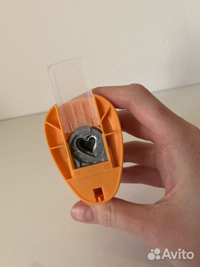 Фигурный дырокол для бумаги сердечко