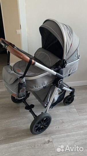 Коляска для новорожденных универсальная Luxmom
