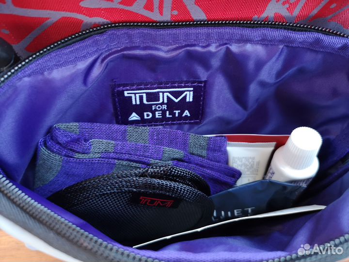 Эксклюзивная косметичка tumi Delta air бизнескласс