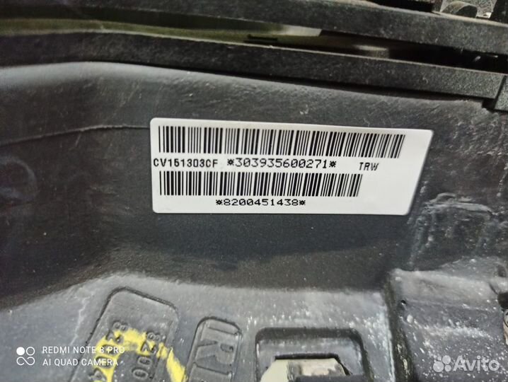 Руль renault symbol 2