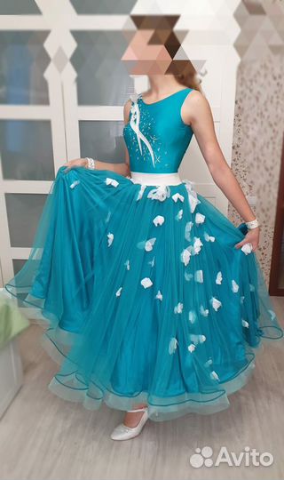 Платье для бально-спортивных танцев