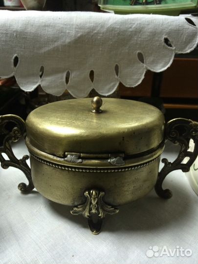 Шкатулка. Латунь. Варшава. 19 век