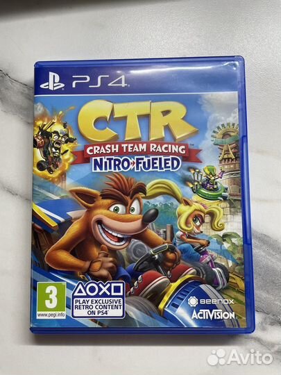 Crash team racing nitro fueled ps4