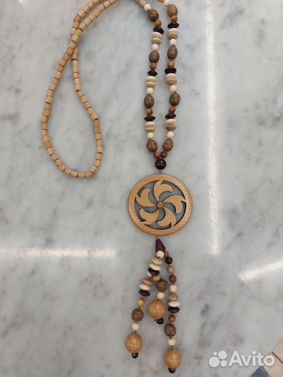 Деревянные бусы