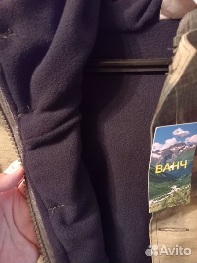 Костюм горка камуфляжный демисезонный на флисе