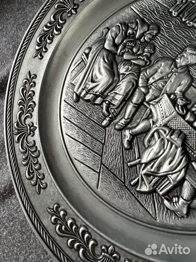 Тарелка оловянная, Германия