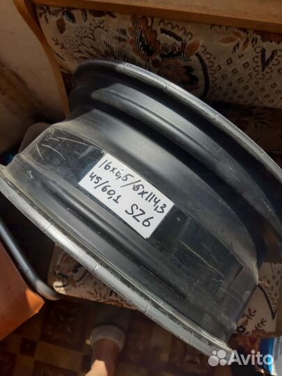 Диски литые r16 5x114.3