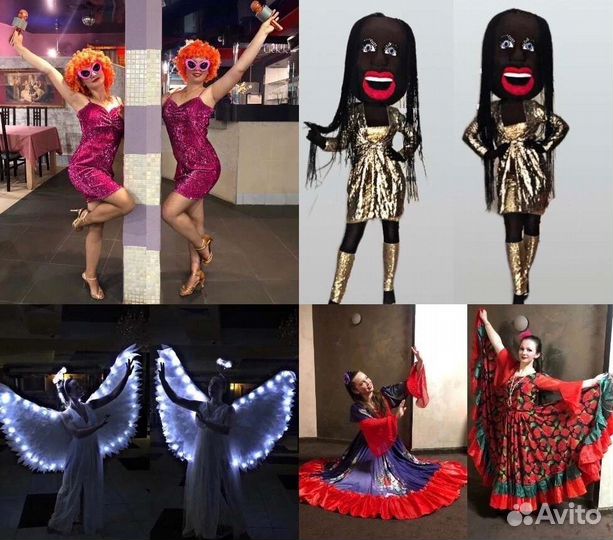 Шоу балет, Ростовые куклы, Цыгане, Восточные танцы