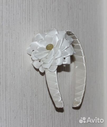 Ободок белый