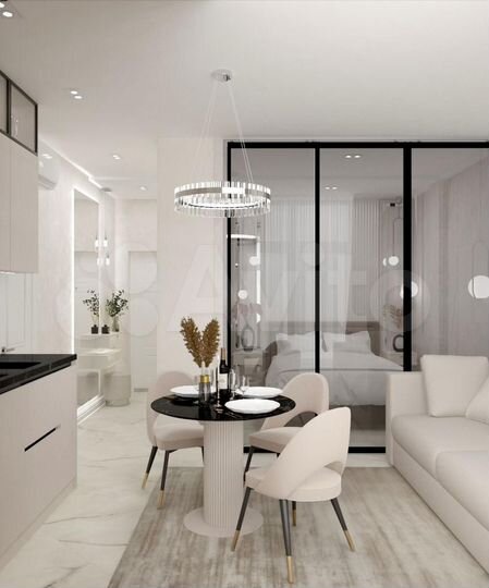 Квартира-студия, 35 м², 1/4 эт.