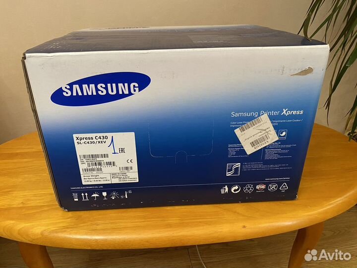 Новый Цветной принтер Samsung Xpress C430