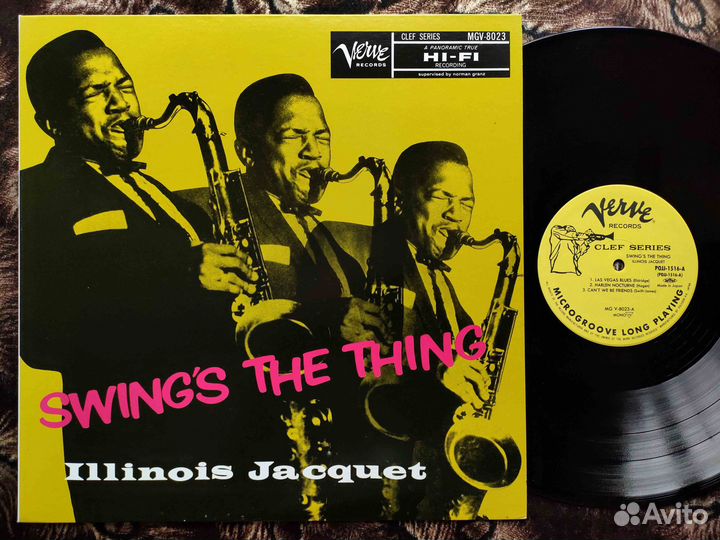 Illinois Jacquet – Swing's The Thing – Japan 1992
