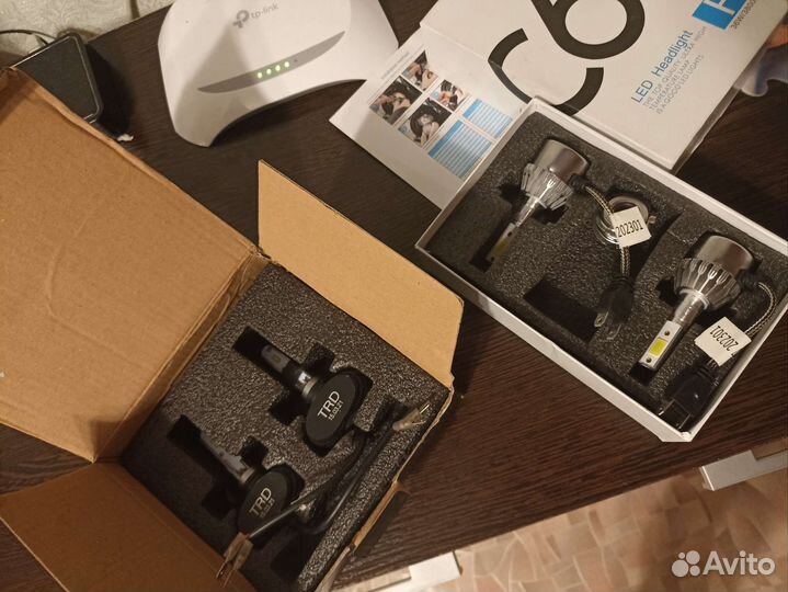 Светодиодные лампы h7 и h3