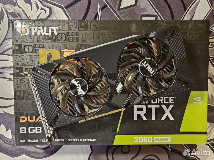 Видеокарта Palit GeForce RTX 2060 Super Dual чек