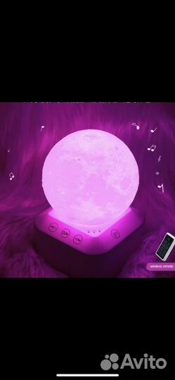 Многофункциональный ночник с колыбельной