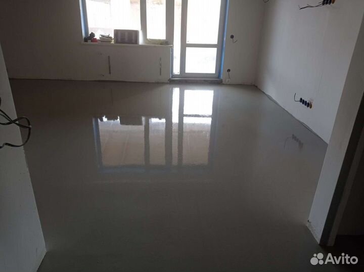 Наливные полы. Заливка полов