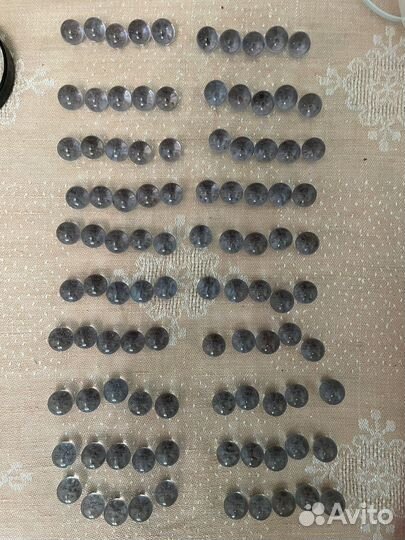 Стеклянные шарики 100 штук 1 см