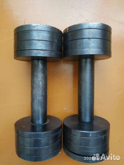 4 Гантели 2 кг и 5 кг(разборные)