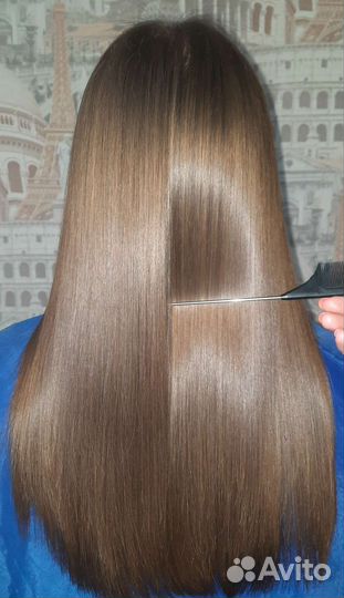 Кератиновое выпрямление, ботокс для волос