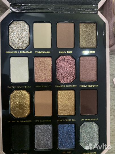 Тени для век Pretty Rich too faced