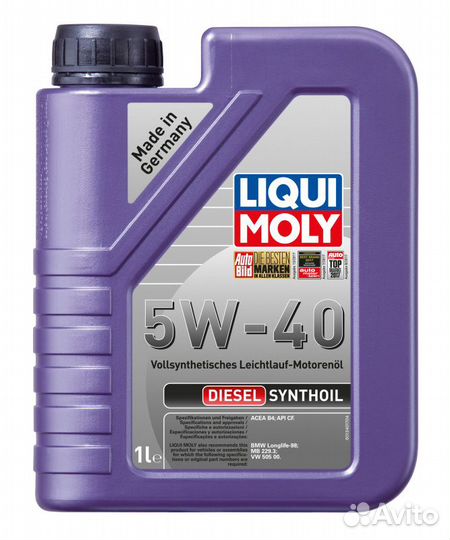 Diesel Synthoil 5W-40 liqui moly