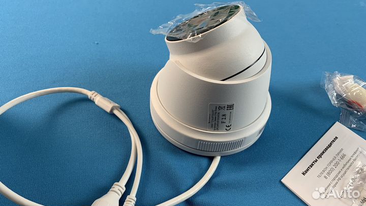 Купольная ip PoE камера Линия 2мп