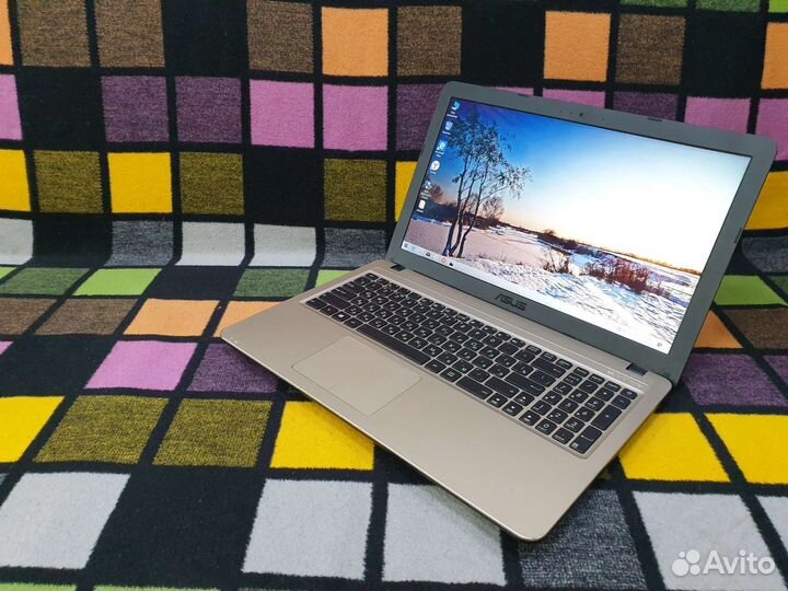 Ноутбук asus X540LJ видео 1Гб