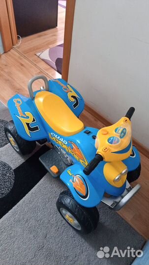 Детский электромобиль квадроцикл 6 вольт бу