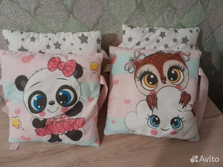 Бортики в детскую кроватку