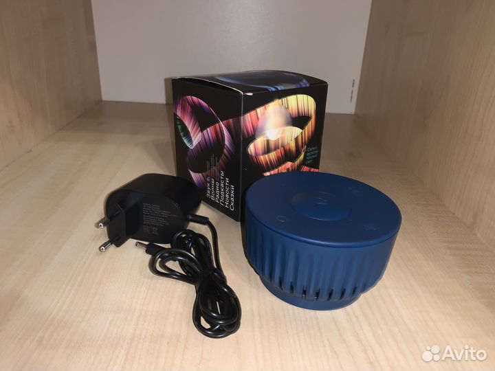 Умная колонка SberBoom mini, синий