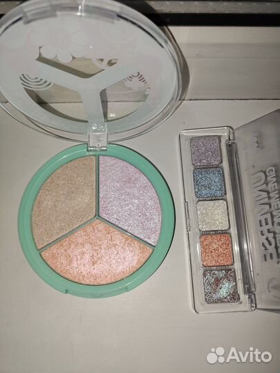 Палетки для лица и глаз