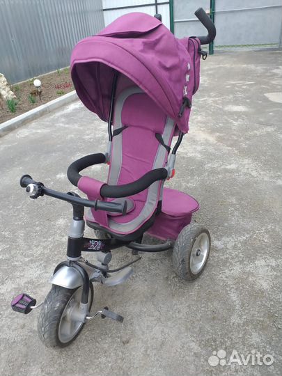 Велосипед коляска с ручкой