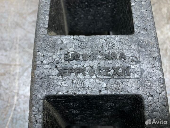 Защита бампера Skoda Fabia универсал cgpa 2011