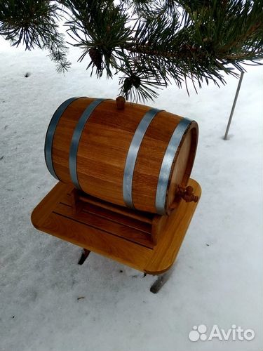 Бочка дубовая