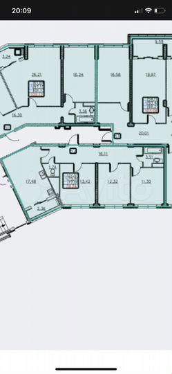 3-к. квартира, 77 м², 9/10 эт.