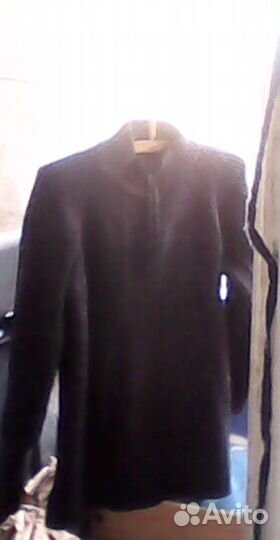 Свитер мужской, шерстяной, р.52-54, цвет серый