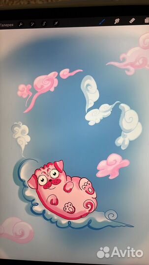 Логотип, Портрет по фото, иллюстрация