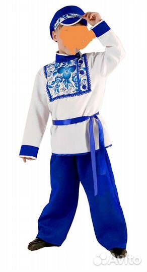 Русский народный костюм для мальчика прокат