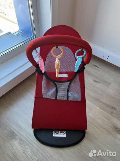 Шезлонг баунсер детский новый