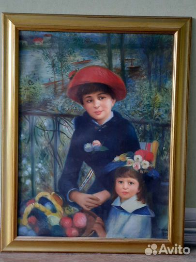 Копия картины Ренуара 68х80