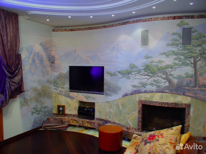 Художественная роспись стен и потолков