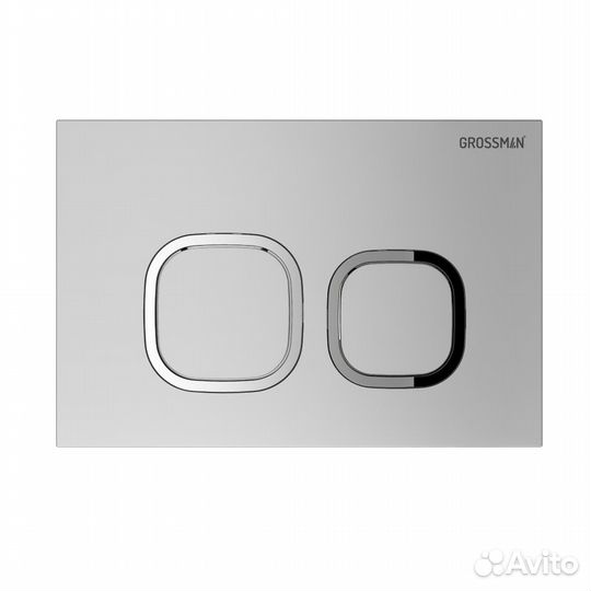 Комплект инсталяц. хром мат+унитаз GR-4441S Gross