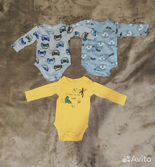 Большой пакет вещей на мальчика 56 62 68