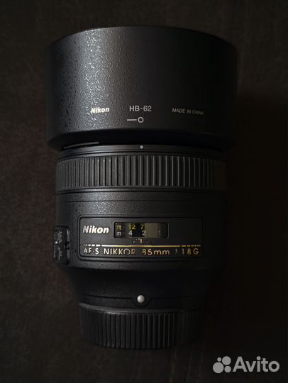 Nikon 85mm 1.8g