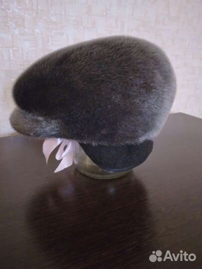 Меховая мужская кепка